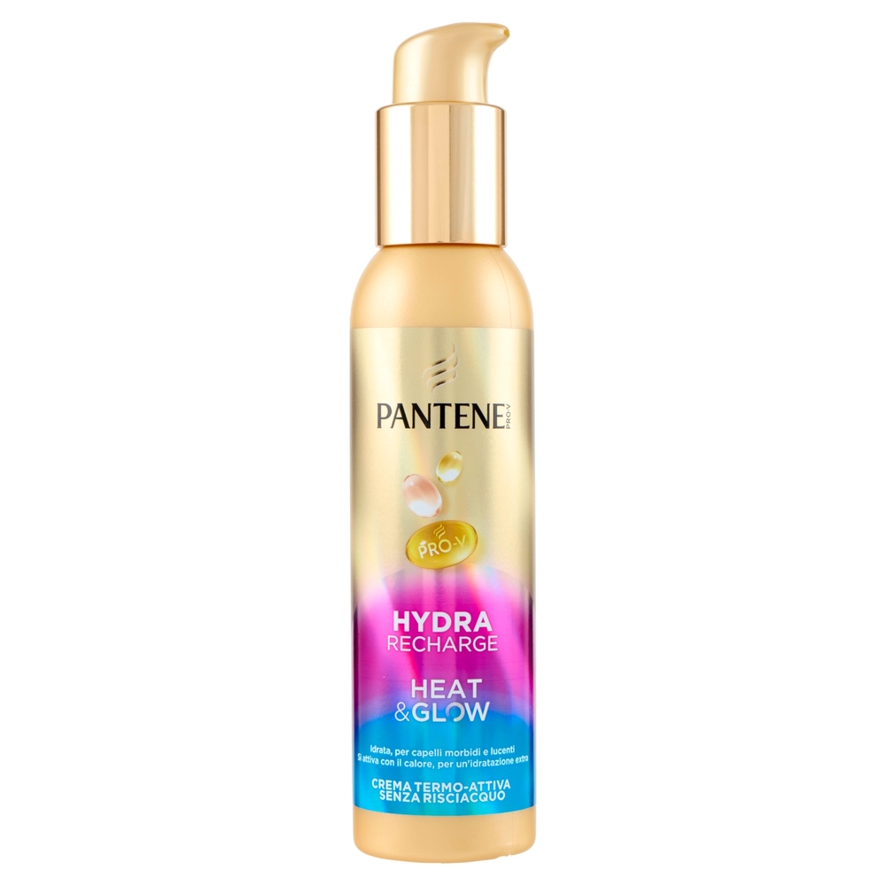 Pantene Pro-V Hydra Recharge Heat & Glow Crema Termo-Attiva Senza Risciacquo 135 ml